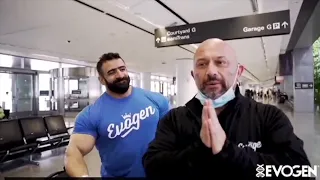 Iranian IFBB Pro Hadi Choopan Arrives In United States 6 Weeks Out From 2021 Olympia