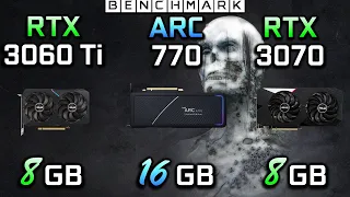 RTX 3060 Ti vs Intel Arc 770 vs RTX 3070 / Test in 7 Games / Benchmark / 1440p