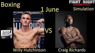 Willy Hutchinson VS Craig Richards FIGHT IN FIGHT NIGHT CHAMPION