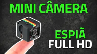 Mini Câmera Espiã Full HD SQ11 1080P - REVIEW COMPLETO