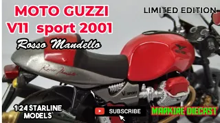 MOTO GUZZI V11 sport 2001 "Rosso Mandello edition"