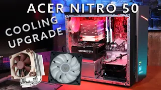 Acer Nitro 50 PC Lets Fix the Over Heating Problem!  CPU and Fan Upgrades | How To