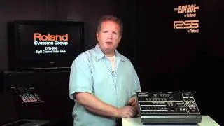 Roland LVS-800 Tutorial Ch 2: Back Panel