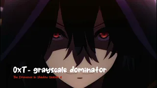 Kage no Jitsuryokusha ni Naritakute! 2nd Season Opening FULL [grayscale dominator] by OxT
