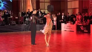 Pavel Zvychaynyy - Oxana Lebedew GER | Cha Cha Cha | Professional Latin | Crystal Ball 2019