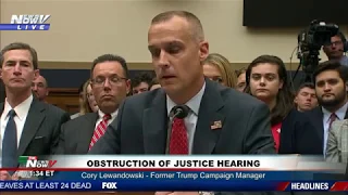 President Trump Impeachment Hearing - Corey Lewandowski - PART 1