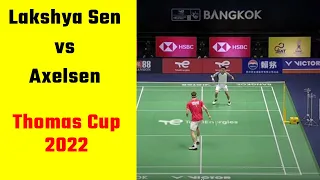 Lakshya Sen vs Victor Axelsen | Thomas Cup 2022 |