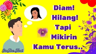 Dia yg terus-terusan mikirin kamu walaupun diam dan menghilang...#deep & general reading #timeless