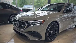 New 2024 MERCEDES E450 E350 SEDAN‼️ Alpine Grey #eclass #luxurycars #mercedes #viral #2024 #youtube