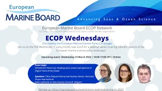 ECOP Wednesday, March 2024: Shaping early careers' perspectives of Digital Twins of the Ocean