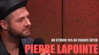 PARTONS IN LIVE AU STUDIO 105 DE FRANCE INTER AVEC PIERRE LAPOINTE ANDRE MANOUKIAN  CHARLELIE COUTUR