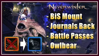 LIMITED TIME: Mount + Companion Tested, Owlbear Update, Storyteller Journals, Battle Pass, Cosmetics