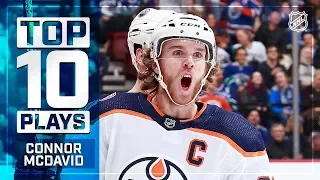 Top 10 Connor McDavid plays from 2018-19