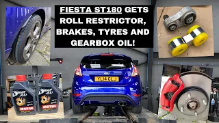 Fiesta ST180: Collins Roll Restrictor, Motul 300 Gearbox Oil, Tyres and Brakes!