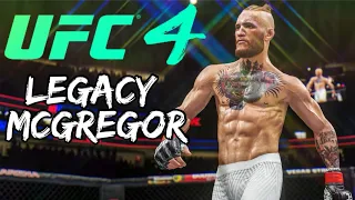 The NEW Legacy Conor McGregor Model in UFC 4!