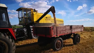 Fortschritt E 512 ! 40 year old Combine  Harvest / Žně / уборка урожая