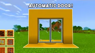 How To Make""Minecraft Fully Automatic Door | in Hindi 😍