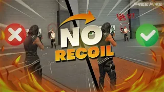 How to FIX Recoil I Free Fire PC : Bluestacks 5 I 0% Recoil