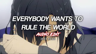 Tears For Fears - Everybody Wants To Rule The World [Audio Edit]