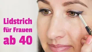 Lidstrich für Frauen ab 40 ✔