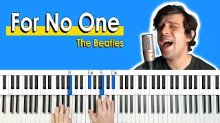How To Play “For No One” by The Beatles [Piano Tutorial/Chords for Singing]