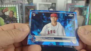 2022 Topps Chrome Update Baseball Sapphire Edition Box Break - Is it as good as Logofractor??