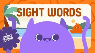 Let's Learn Some Sight Words! | Kids Learn to Read - Jumble Junior