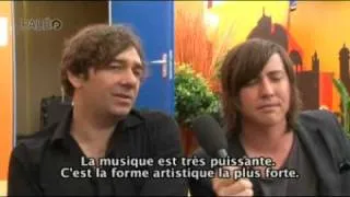 Interview de Archive au Paléo Festival