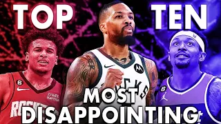 THE 10 MOST DISAPPOINTING NBA PLAYERS IN 2024