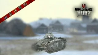 World of Tanks Blitz Replay - Pz.B2 skoro ACE???