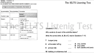 IELTS LISTENING PRACTICE TEST 2017 WITH ANSWERS  8 9 2017