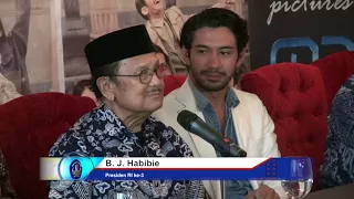 B.J.  Habibie Puji Aktor Reza Rahardian