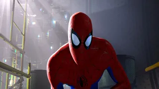 Человек-паук встречает Майлза. Человек-паук: Через вселенные (2018)