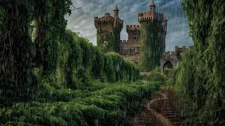 11 Hours Relaxing Celtic Music with Rain - Calm Soothing Music for Relaxation Sleep, Study