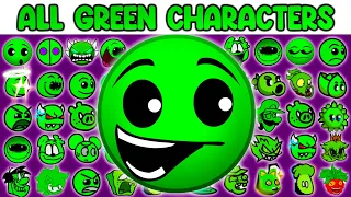 FNF Character Test | Gameplay VS My Playground | All Green Characters Test