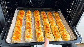 After knowing this easy method I'm addicted to doing it! No yeast. Easy puff pastry recipe.