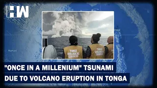 Internet Shut, Communication Down In Tonga After Massive Tsunami Hits Due To Volcano Eruption| Japan