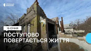 Як на Миколаївщині відновлюють колишнє прифронтове село Котляреве