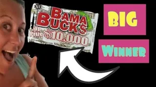 BOOM💥💥 Finally Bama Bucks PULL tabs Awesome winner