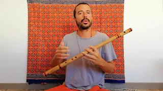 Bansuri Lesson 5. Indian Ornaments, Gamak & Meend. Learn bansuri with Juan Tepui