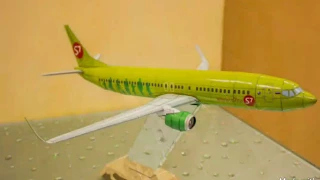 Boeing 737-800 S7 Papercraft