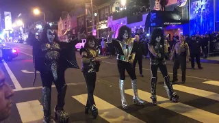 KISS-Walk outside Whisky A Go-Go Los Angeles 2019-02-11