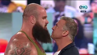 Shane McMahon provoca a Braun Strowman - WWE Raw 08/03/2021 (En Español)