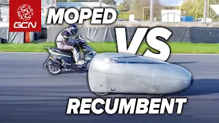 Fastest Recumbent Bike Vs Motorbike - Which Will Win?