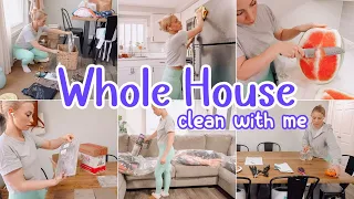 WHOLE HOUSE CLEAN WITH ME // CLEANING MOTIVATION // SUNDAY HOMEMAKING // DECLUTTERING // BECKY MOSS