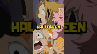 Mineta Gets Scared During Class 1-A's Halloween Challenge