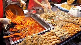 Just one bite will make you happy! Tteokbokki Video- BEST 8 / korean street food