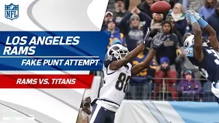 Rams Fake Punt Attempt on 4th & 10 vs. Tennessee! | Rams vs. Titans | NFL Wk 16 Highlights