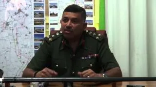 Fijian Commander of the RFMF update on Fijian peacekeepers in the Golan region