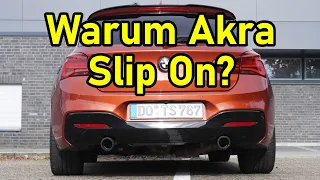 BMW M140i - Warum Akrapovic Slip-On? (dB Messung, Soundcheck am B58, OPF Auspuff Upgrade)